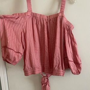 Off the shoulder top
